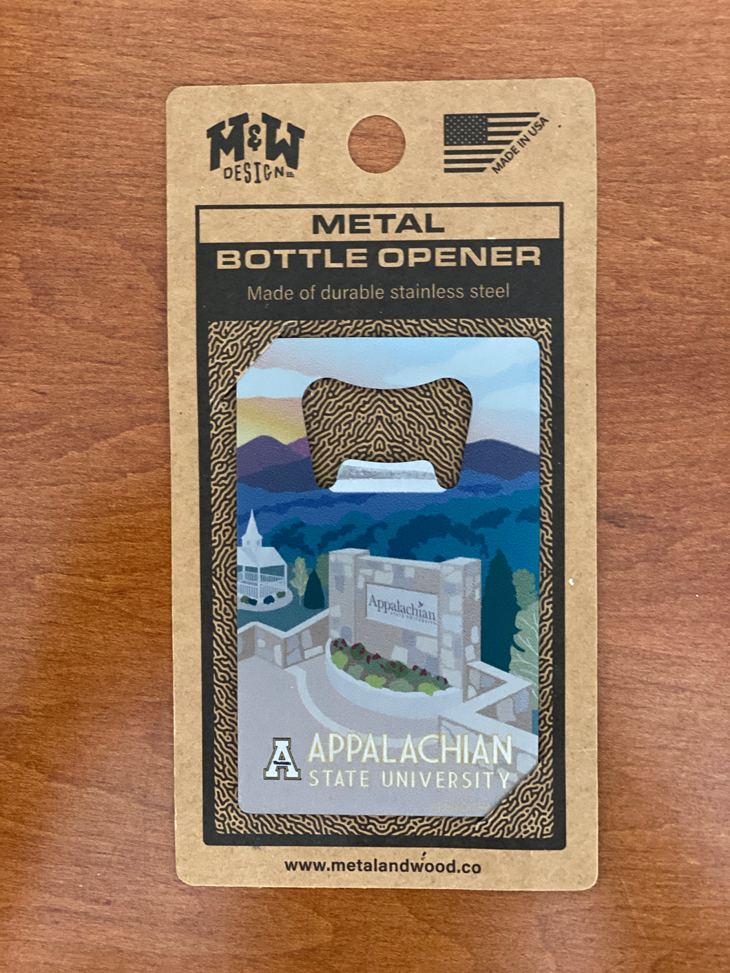 Shell Creek Appalachian State Bottle Opener