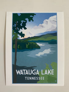 Note Cards Watauga Lake 8 pack