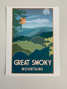 Note Cards Great Smoky Mountains Summer/Autumn Nature